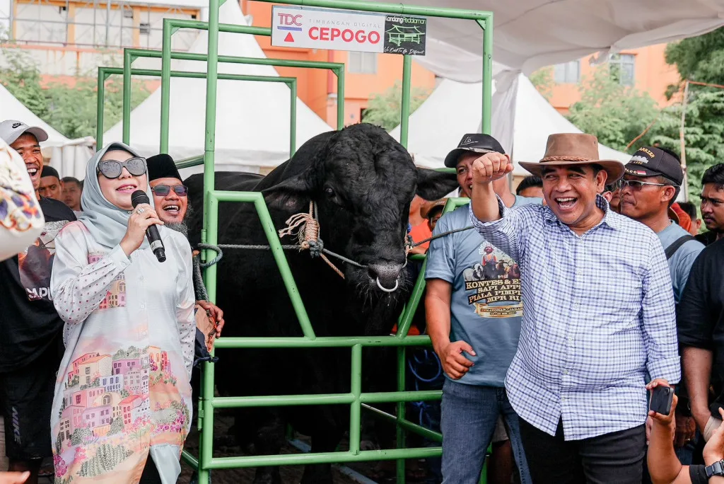Kontes Sapi di Jakarta, Muzani Dukung Program Makan Siang dan Susu Gratis