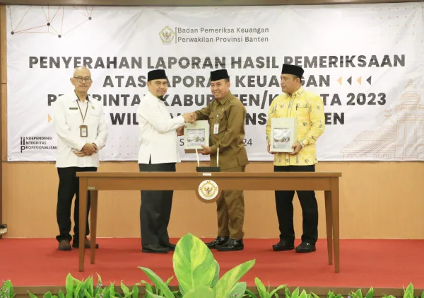 Prestasi Gemilang: Pemerintah Kabupaten Serang Raih Opini WTP dari BPK untuk ke-13 Kalinya Berturut-turut