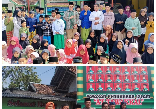 Kabag TU Kanwil Kemenag Banten Pantau Pelaksanaan Ujian Kesetaraan Nasional di Pondok Pesantren Salafiyah At-Tawakkal, Lebak, Banten