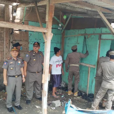 Pembongkaran Bangunan Liar di Kragilan: Satpol PP Kabupaten Serang Bertindak Tegas