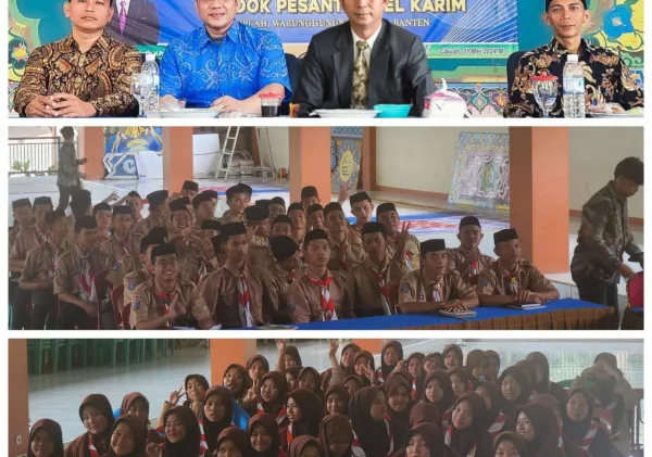 Kabag TU Kanwil Kemenag Banten Menyampaikan Materi Pendalaman Ilmu Faroidh/Mawarits di Pesantren El-Karim