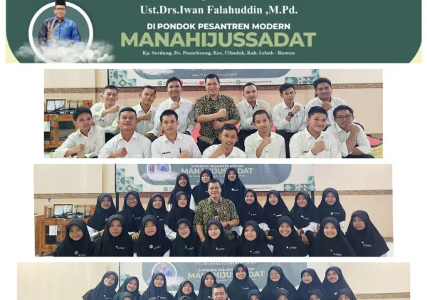 Kabag TU Kanwil Kemenag Banten Menyampaikan Pendalaman Materi SPI & Ilmu Faroidh/Mawarits di Pesantren Manahijus Sadat