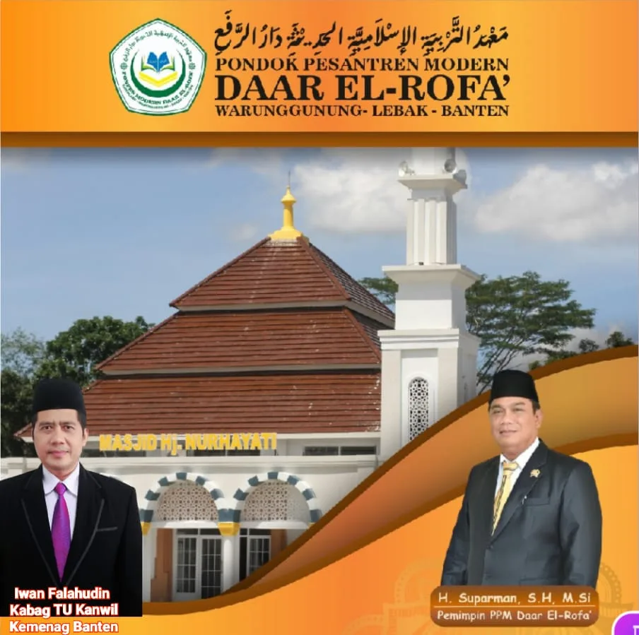Silaturahmi Kabag TU Kanwil Kemenag Banten ke Pesantren Daar El-Rofa