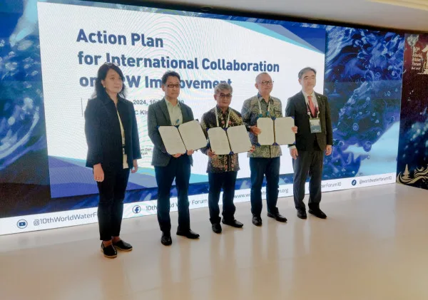 Perumda Tirta Al Bantani Teken MoU dengan Perusahaan Internasional dalam Forum Air Sedunia ke-10 untuk Meningkatkan Layanan Air Bersih di Kabupaten Serang
