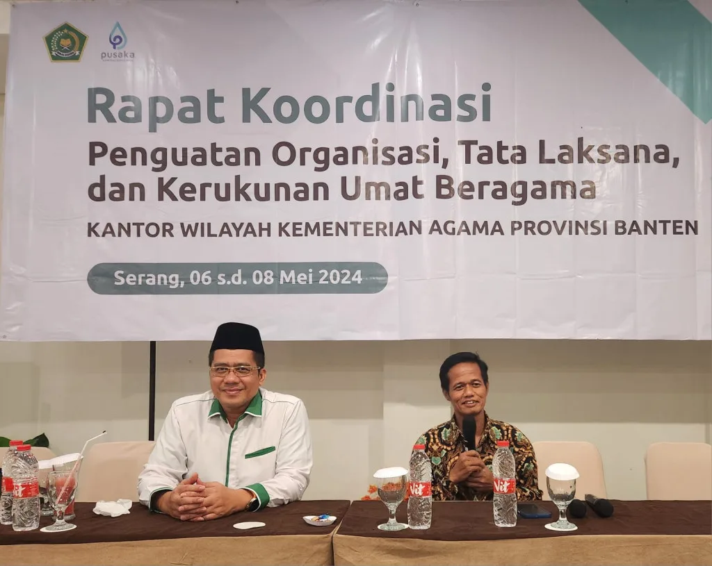 Kabag TU Kanwil Kemenag Banten Hadiri Rapat Koordinasi Ortala & KUB