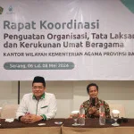Kabag TU Kanwil Kemenag Banten Hadiri Rapat Koordinasi Ortala & KUB