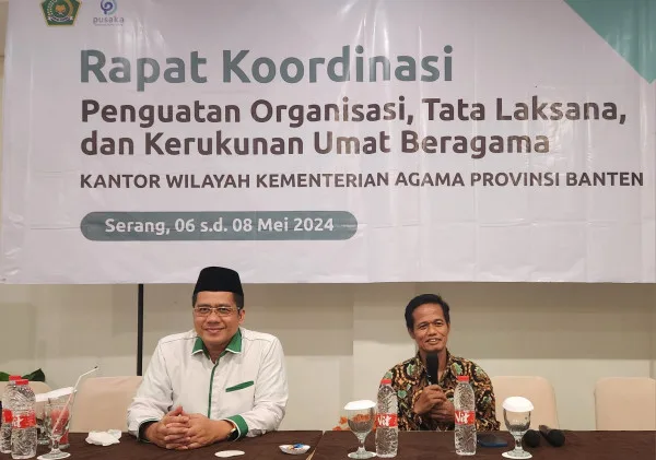 Kabag TU Kanwil Kemenag Banten Hadiri Rapat Koordinasi Ortala & KUB