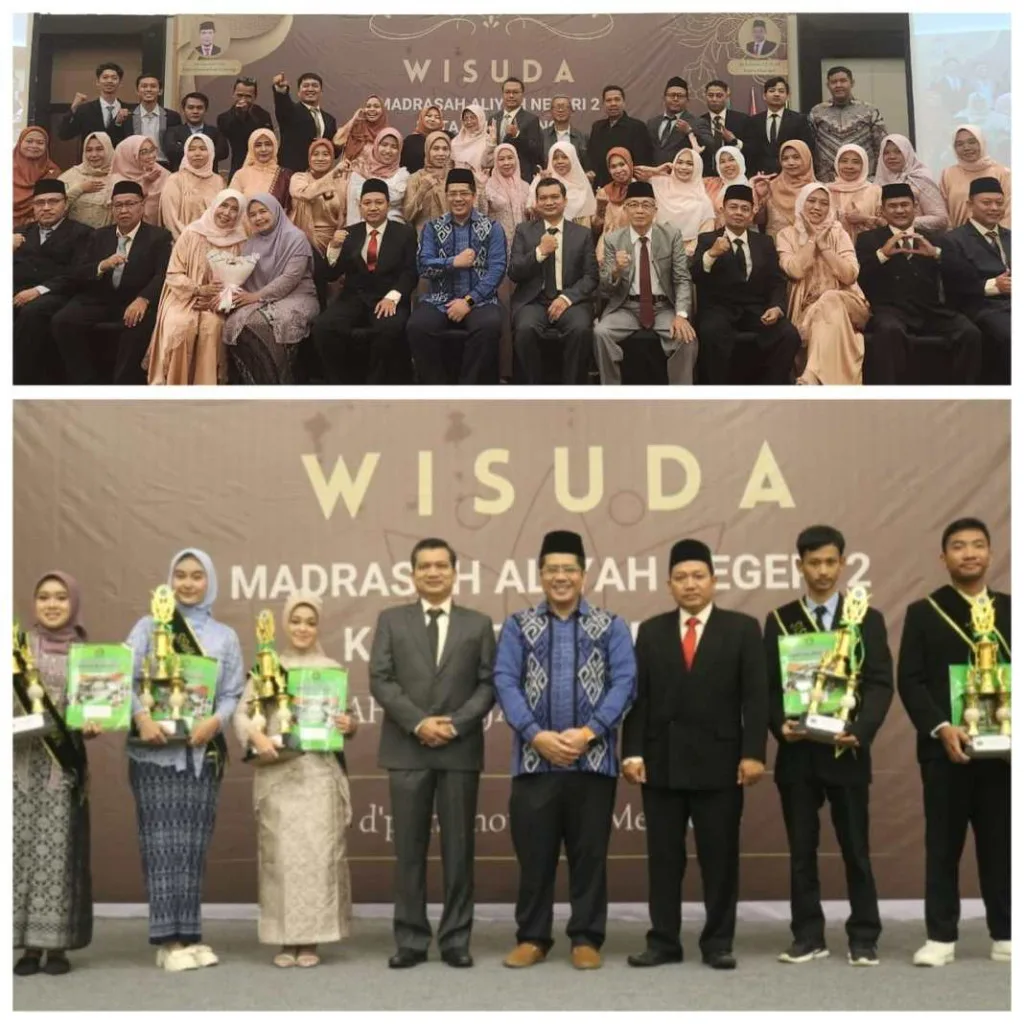 Kabag TU Kanwil Kemenag Banten Hadiri Wisuda Siswa MAN 2 Kota Tangerang