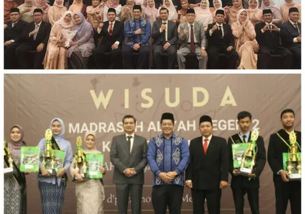 Kabag TU Kanwil Kemenag Banten Hadiri Wisuda Siswa MAN 2 Kota Tangerang