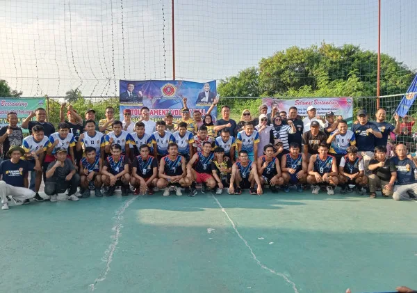 Kibin Raih Juara I Turnamen Voli Karang Taruna Kabupaten Serang 2024, Anyer Tempati Posisi Kedua