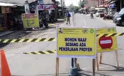 Penutupan Total Jalur AMD Lintas Timur Pandeglang untuk Perbaikan Jembatan Ciwalet