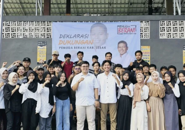 Barisan Pemuda Lebak Deklarasikan Dukungan untuk Andra Soni dalam Pemilihan Gubernur Banten 2024