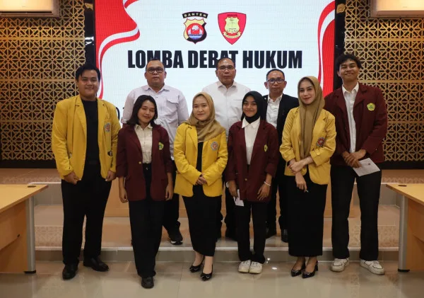 Wakapolda Banten Pimpin Pembukaan Lomba Debat Hukum, Fokus pada Isu Penegakan Hukum dan Hoax
