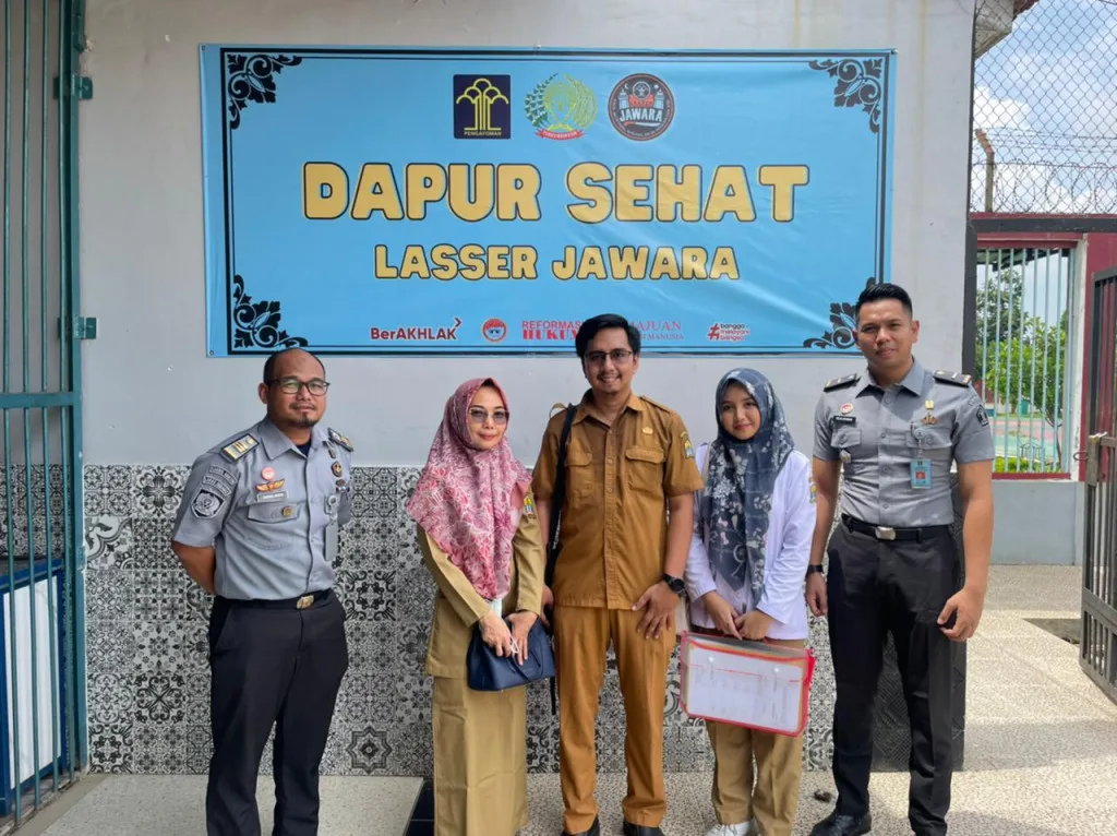 Lembaga Pemasyarakatan Kelas IIA Serang Lakukan Pengujian Hygienitas Makanan dan Minuman