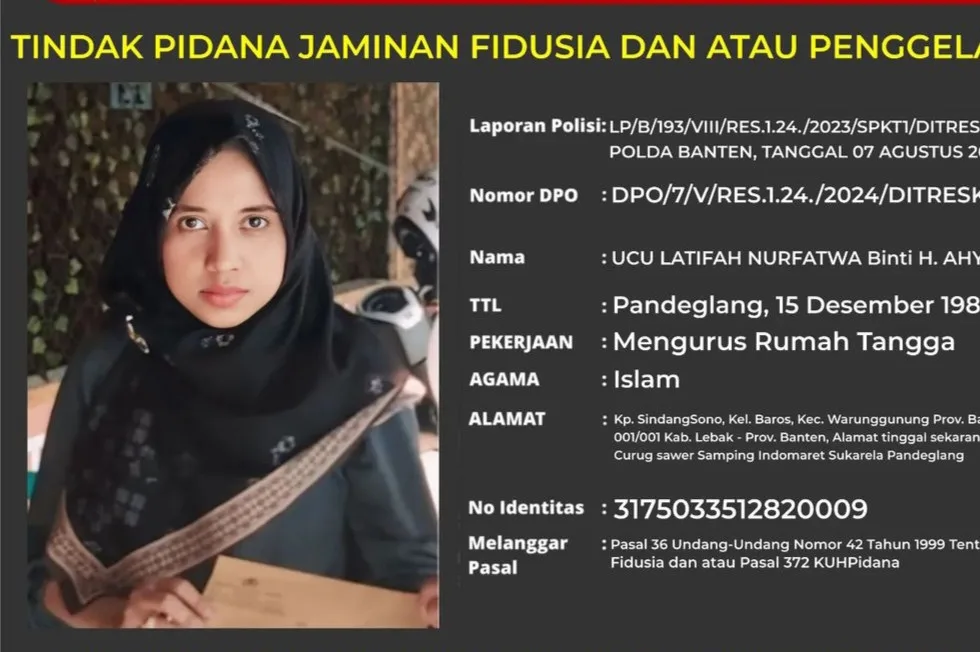 Latifah Nurfatwa, Debitur yang Hilang: Kasus Over Kredit Mobil Menjadi Sorotan Polda Banten