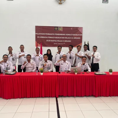 Lapas Kelas IIA Serang Gelar Pelatihan Pembimbing Kemasyarakatan: Langkah Maju Menuju Pemasyarakatan yang Lebih Efektif