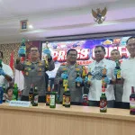 Operasi Pekat 2024: Polda Banten dan Polres Jajaran Ungkap Peredaran Minuman Keras, Sita 75.279 Botol