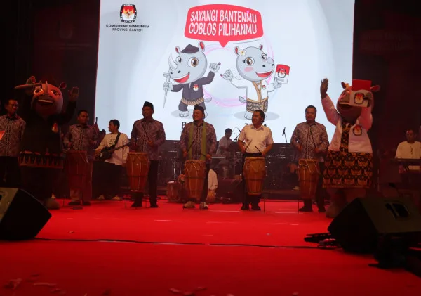 Banten Bersiap untuk Pilkada Serentak 2024: Peluncuran Jingle dan Maskot Menandai Kesiapan