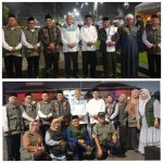 Kakanwil & Kabag TU Kanwil Kemenag Banten Kunjungi Rombongan Calon Haji