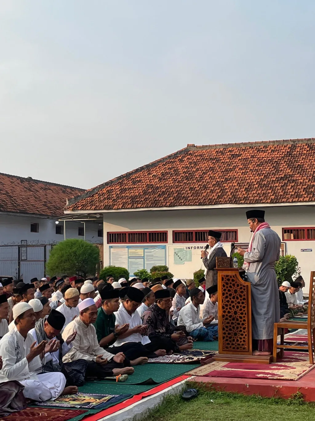 Lapas Kelas IIA Serang Rayakan Idul Adha 1445 H dengan Kebersamaan dan Kekhidmatan
