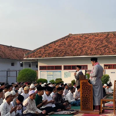 Lapas Kelas IIA Serang Rayakan Idul Adha 1445 H dengan Kebersamaan dan Kekhidmatan