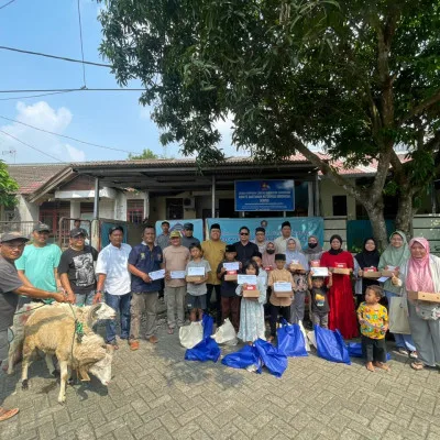 DPC KWRI Kabupaten Tangerang Salurkan Qurban dan Sembako untuk Anak Yatim Piatu dalam Perayaan Idul Adha