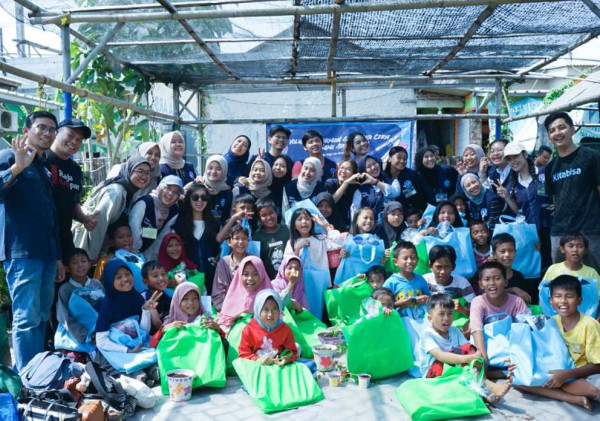 LAZ Al Azhar dan Kitabisa Adakan Voluntrip Seru di Saung Kusaba ARB