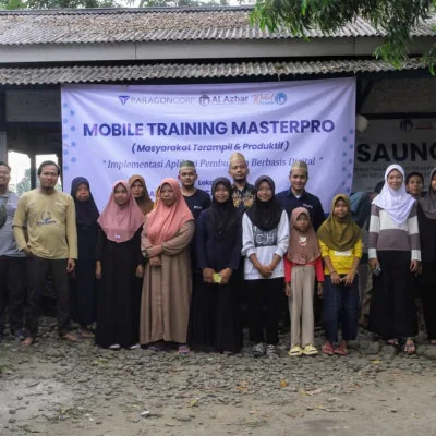 Bangun Masyarakat Terampil dan Produktif RGI Gelar Mobile Training di Saung Ilmu Sindangsari