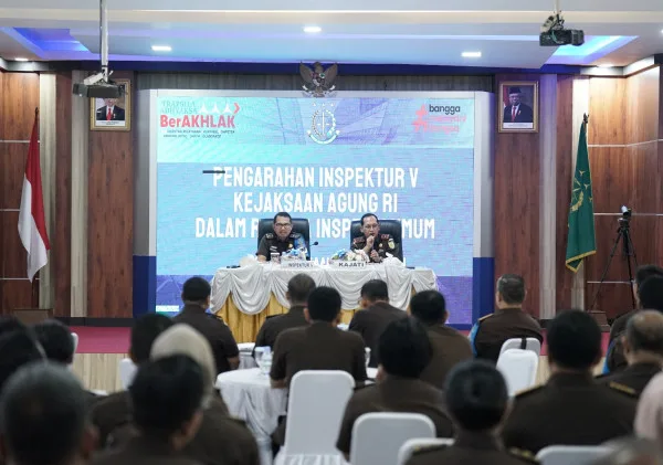 Inspektur V dari Jaksa Agung Muda Pengawasan Kejaksaan RI Lakukan Kunjungan Kerja dan Inspeksi Umum di Kejaksaan Tinggi Banten
