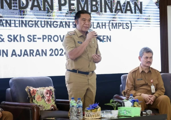 Pj Gubernur Banten: MPLS Jadi Momentum Penting untuk Penguatan Nilai dan Antikorupsi di Sekolah