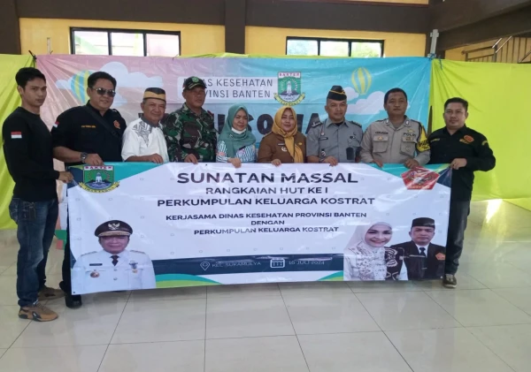 Perayaan HUT Ke-1 Perkumpulan Keluarga Masyarakat Sumbagsel (KOSTRAT) : Khitanan Massal di Sukamulya Kab. Tangerang Berjalan Sukses