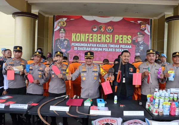 16 Pelaku Kejahatan Ditangkap dalam Operasi Pekat Maung, 7 Dilumpuhkan dengan Timah Panas