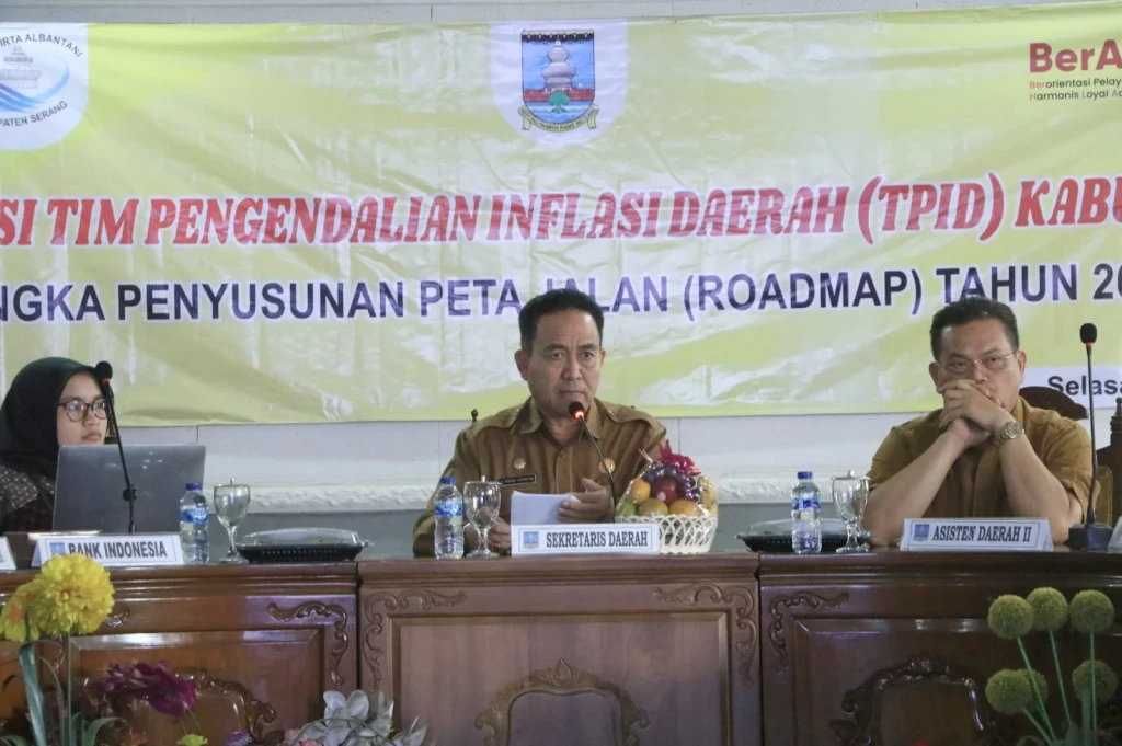TPID Kabupaten Serang Gelar Rakor Bahas Strategi Pengendalian Inflasi dan Kestabilan Bahan Pangan