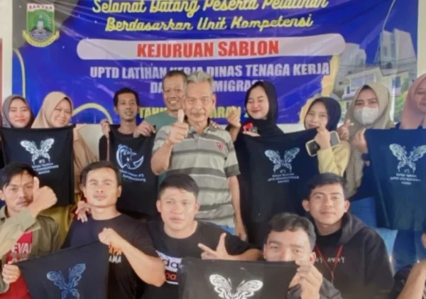 Program Pelatihan Sablon Disnakertrans Banten Dorong Kreativitas dan Pengentasan Pengangguran di Lebak