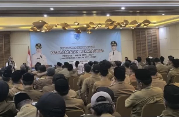 Bupati Pandeglang Resmi Perpanjang Masa Jabatan 213 Kepala Desa Menjadi 8 Tahun