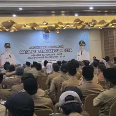 Bupati Pandeglang Resmi Perpanjang Masa Jabatan 213 Kepala Desa Menjadi 8 Tahun