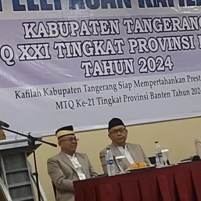 Pemkab Tangerang Lepas 64 Peserta Kafilah untuk MTQ XXI Tingkat Provinsi Banten 2024