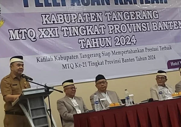 Pemkab Tangerang Lepas 64 Peserta Kafilah untuk MTQ XXI Tingkat Provinsi Banten 2024