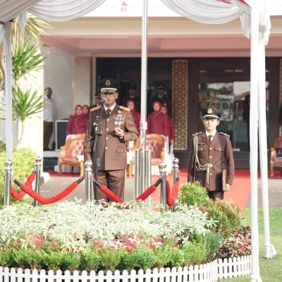 Kejaksaan Tinggi Banten Gelar Upacara Hari Bhakti Adhyaksa ke-64, Dipimpin oleh Dr. Siswanto SH.MH