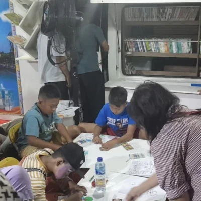 DPAD Kota Tangerang Hadirkan Layanan Mewarnai Gratis di Festival Cisadane 2024