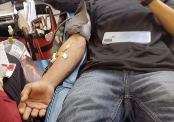 Perayaan Ulang Tahun Pertama KOSTRAT di Alun-alun Kota Serang Dimeriahkan dengan Donor Darah