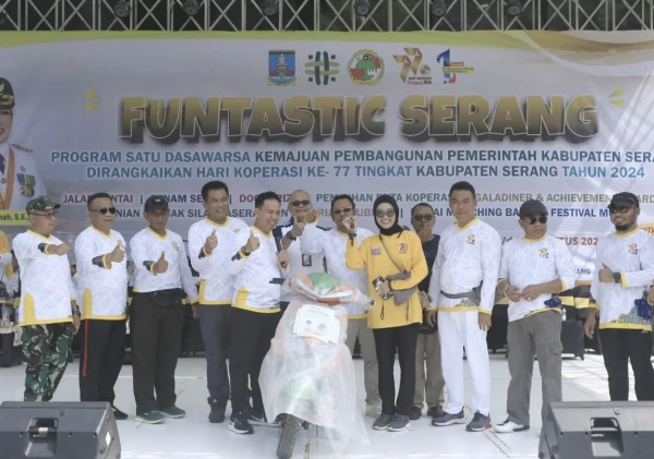 Diskoumperindag Serang Adakan Funtastic Program untuk Memperingati Satu Dasawarsa Bupati Serang