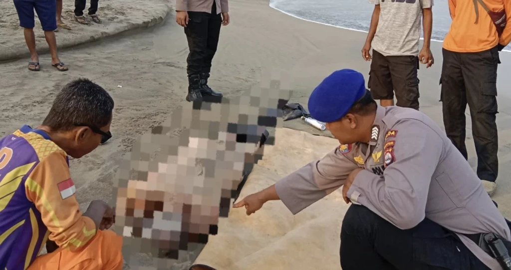 Mayat Tak Beridentitas Ditemukan di Pantai Marbella Anyer, Diduga WNA