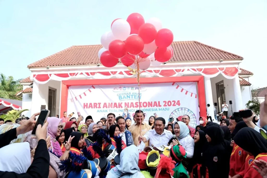 15 Tuntutan Suara Anak Banten Diserahkan pada Puncak Peringatan Hari Anak Nasional 2024