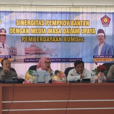 Pemprov Banten Perkuat Sinergi dengan Media Massa untuk Pengembangan BUMDes