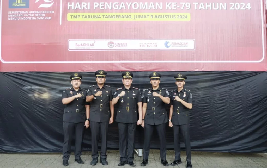 Kepala Rutan Kelas IIB Serang Hadiri Upacara Tabur Bunga dalam Peringatan Hari Pengayoman ke-79