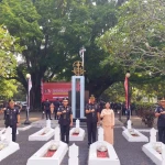 Kepala Lapas Kelas IIA Cilegon Hadiri Upacara Tabur Bunga dalam Peringatan Hari Pengayoman ke-79 di TMP Taruna Tangerang