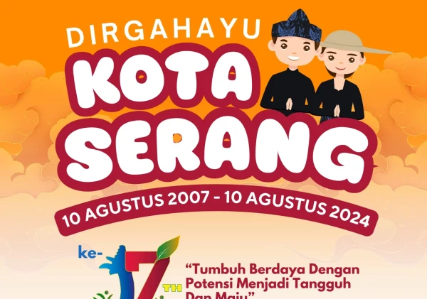 Ucapan Distrik Banten News untuk HUT Kota Serang ke-17 Tahun (10 Agustus 2024)