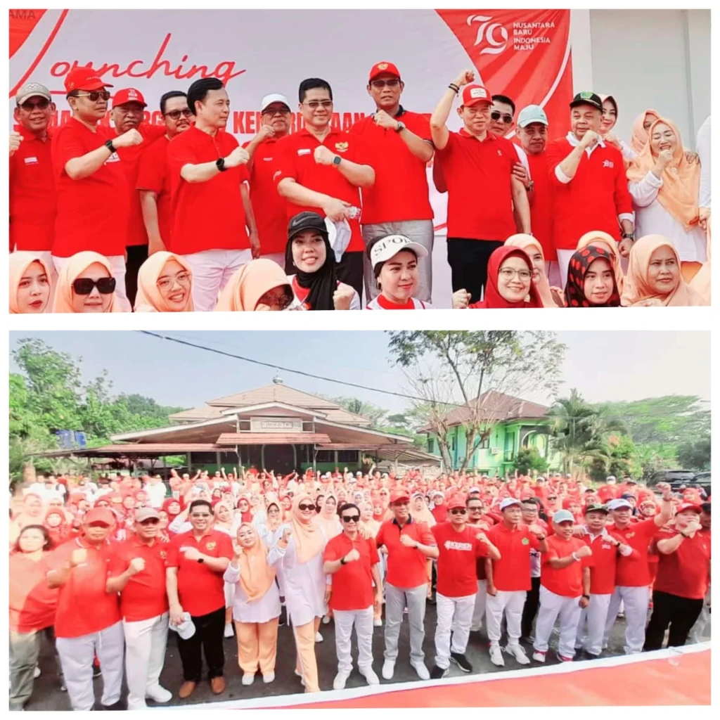Kanwil Kemenag Banten Launching Kegiatan HUT RI ke-79 Tahun 2024 Dihadiri 1000 orang lebih