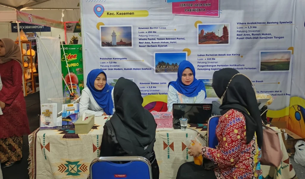 DPMPTSP Kota Serang Mudahkan Pengurusan NIB bagi UMKM di Kota Serang Fair 2024
